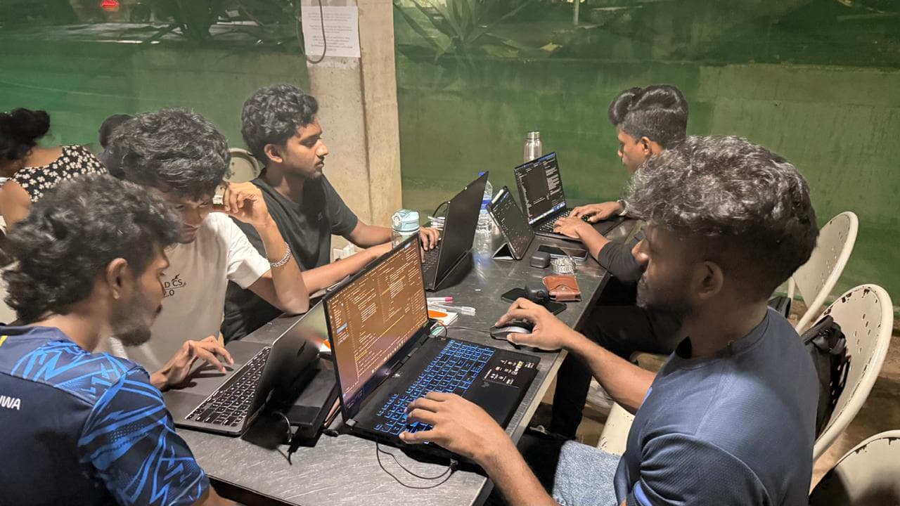 Team working together