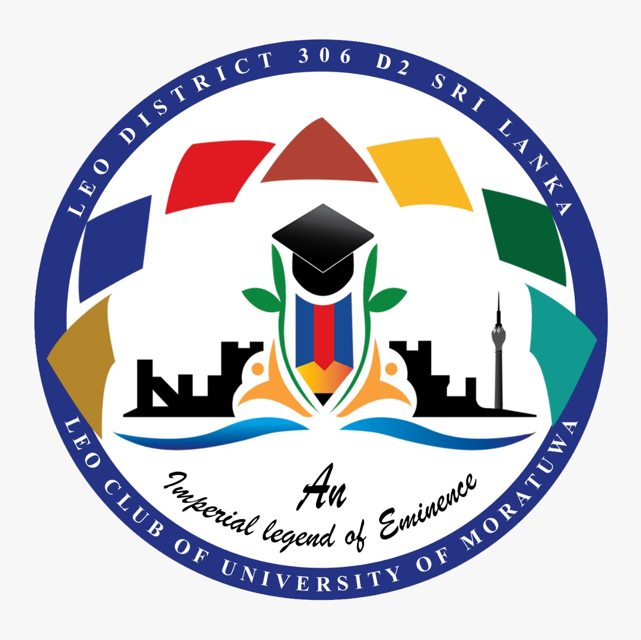 Leo Club of University of Moratuwa logo